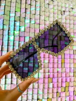 Bling-A-Gogo Black Hater Blocker Sunglasses