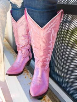 Prachi Leather PREORDER Just Call Me Dolly Pink Cowgirl Boots - Wide Calf Pre-Orders 14 Prachi Leather PREORDER Just Call Me Dolly Pink Cowgirl Boots - Wide Calf Pre-Orders