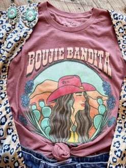 Rowdy Crowd Clothing New Arrivals Boujie Bandita T-shirt