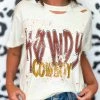 Raisin Arrows New Arrivals Howdy Cowboy Distressed T Shirt