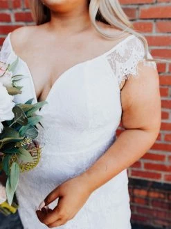 D & J Industries Adore You Dress - White