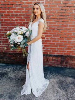 D & J Industries Adore You Dress - White