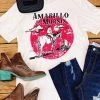 Country Deep Amarillo By Mornin White Tee 1 Country Deep Amarillo By Mornin White Tee