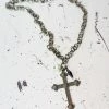 Wenzhou Luxe Import & Export Ava Grace Cross Necklace Accessories