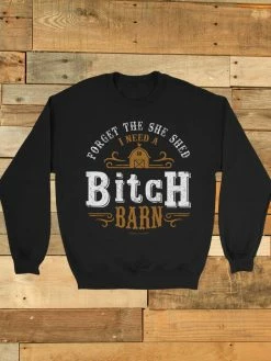 GTN Bitch Barn Sweatshirt Clothing