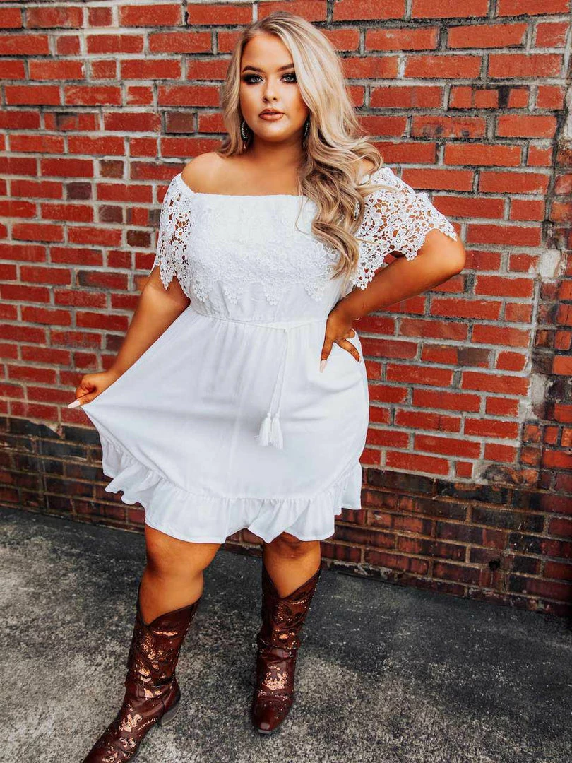 D & J Industries Bride Babes Dress - White Sale! 4 D & J Industries Bride Babes Dress - White Sale!