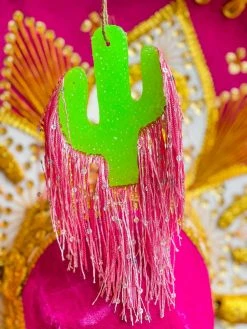 Southern Custom Designs Cactus Fringe Freshie Accessories