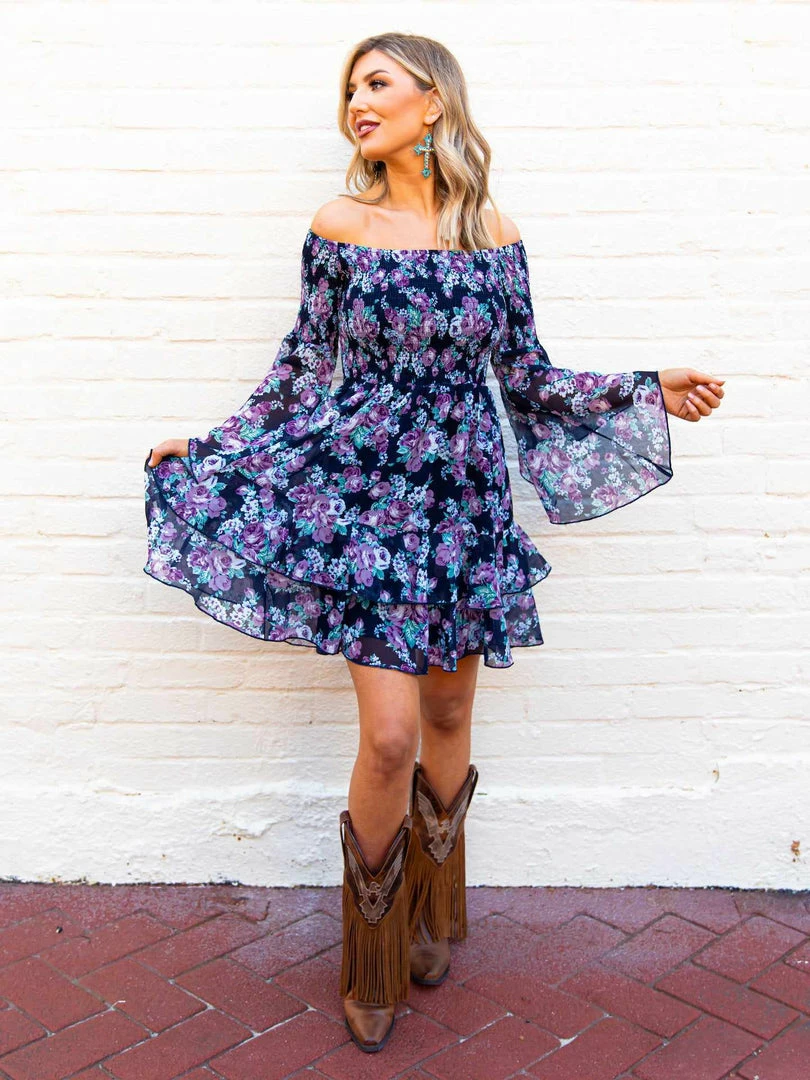 Southern Fried Chics Dresses Concert Ready — Floral Western Dress 4 Southern Fried Chics Dresses Concert Ready — Floral Western Dress