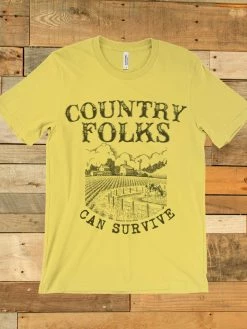 GTN Country Folks Can Survive Tee 6 GTN Country Folks Can Survive Tee