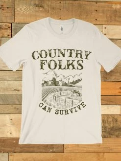 GTN Country Folks Can Survive Tee