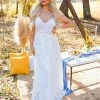D & J Industries Dreaming Of Love — Western Wedding Dress In White Bridal
