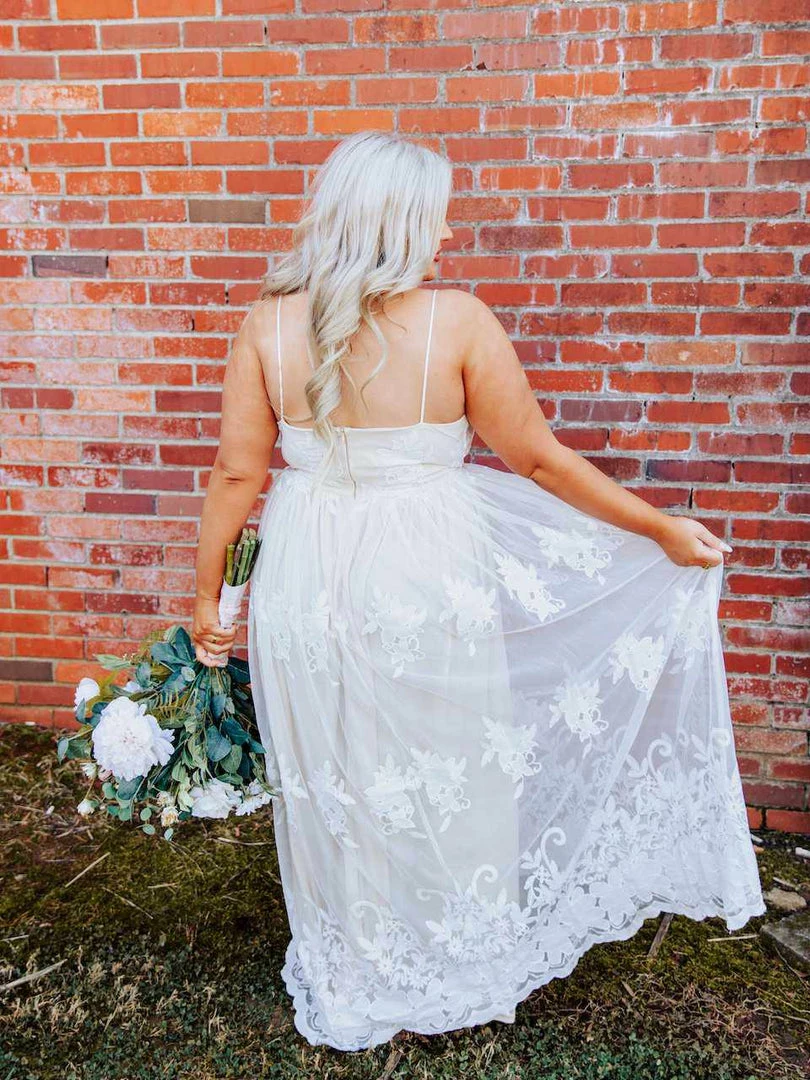 D & J Industries Feel Like A Lady Dress - Ivory 7 D & J Industries Feel Like A Lady Dress - Ivory