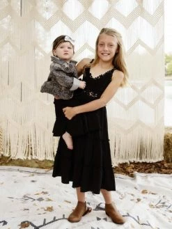 Dongguan Haohoo Clothing CO., Ltd Girls Southbound Dress - Black 14 Dongguan Haohoo Clothing CO., Ltd Girls Southbound Dress - Black