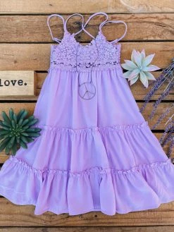 Dongguan Haohoo Clothing CO., Ltd Sale! Girls Southbound Dress - Lavender