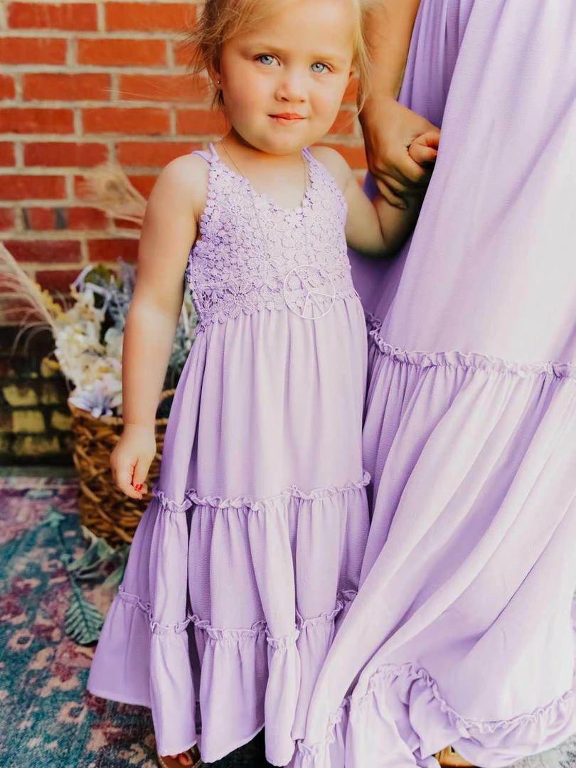 Dongguan Haohoo Clothing CO., Ltd Sale! Girls Southbound Dress - Lavender 3 Dongguan Haohoo Clothing CO., Ltd Sale! Girls Southbound Dress - Lavender