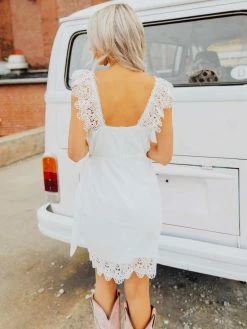 D & J Industries Hello Beautiful Dress - White Sale! 16 D & J Industries Hello Beautiful Dress - White Sale!