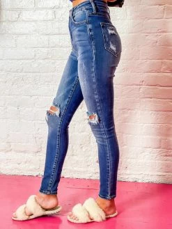Cello Jeans Clothing High Rise Ankle Skinny Jean