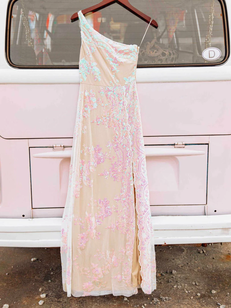 D & J Industries Hollywood Nights Sequin Dress - Pink Iridescent 9 D & J Industries Hollywood Nights Sequin Dress - Pink Iridescent