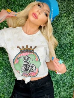 4B Custom Designs LLC New Arrivals Cowgirl Queen Star T Shirt