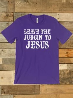 GTN Leave The Judgin To Jesus Tee Clothing