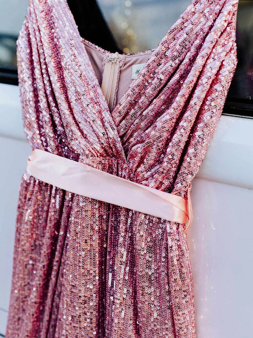 D & J Industries Livin' The Dream Dress - Cinnamon Sequin 9 D & J Industries Livin' The Dream Dress - Cinnamon Sequin