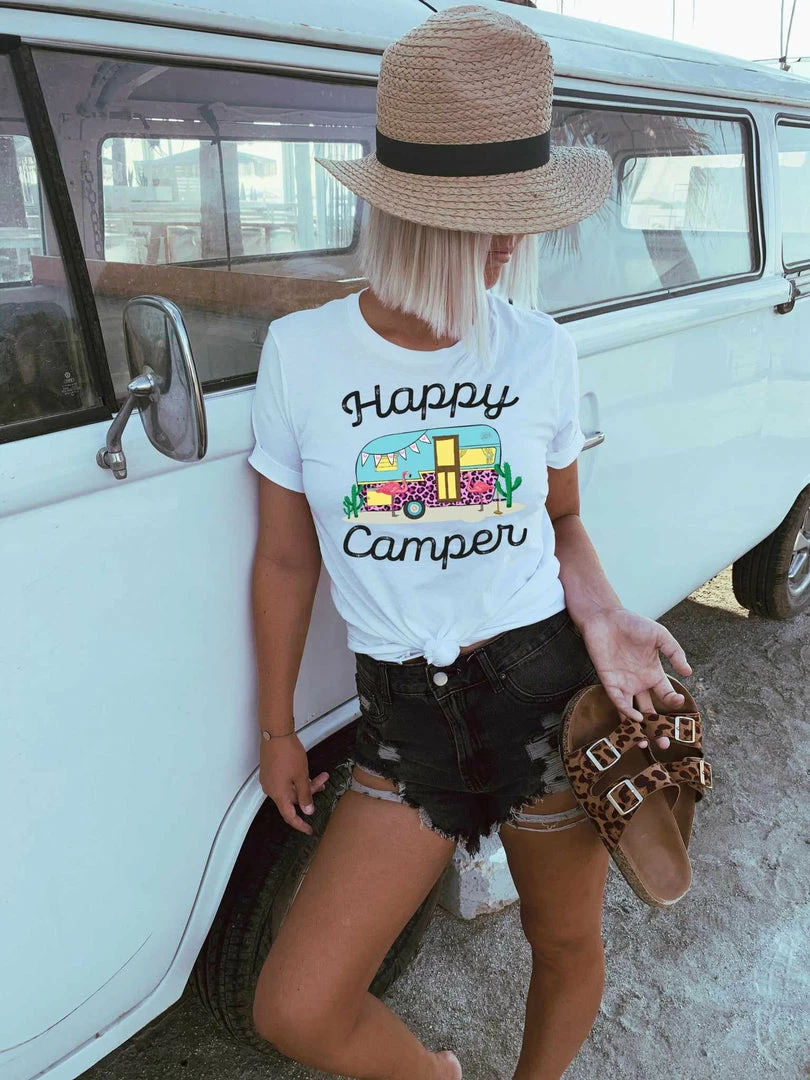 GTN Happy Camper T-shirt Clothing 3 GTN Happy Camper T-shirt Clothing