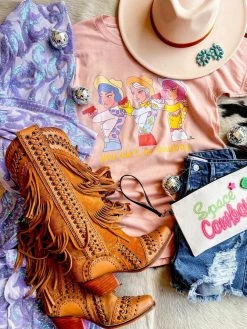 4B Custom Designs LLC You Aint No Cowboy T-shirt New Arrivals