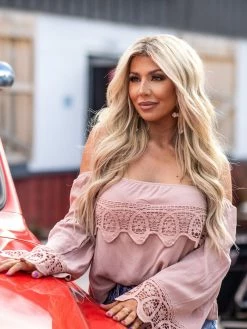 D & J Industries Lace Talk About It Top - Latte New Arrivals 7 D & J Industries Lace Talk About It Top - Latte New Arrivals