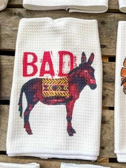 Miss Mud Pie Bad Ass Hand Towel