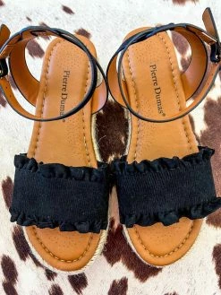 Olem Shoe Corporation I'm The Only Wedge You Need - Black New Arrivals