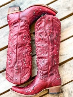 Lane Boots Cossette Boot By Lane - Smoldering Ruby New Arrivals 8 Lane Boots Cossette Boot By Lane - Smoldering Ruby New Arrivals