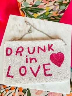 Treasure Jewels, Inc. Drunk In Love Beaded Pouch
