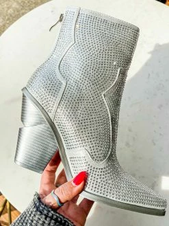 Azalea Wang Soulard Bootie - Silver