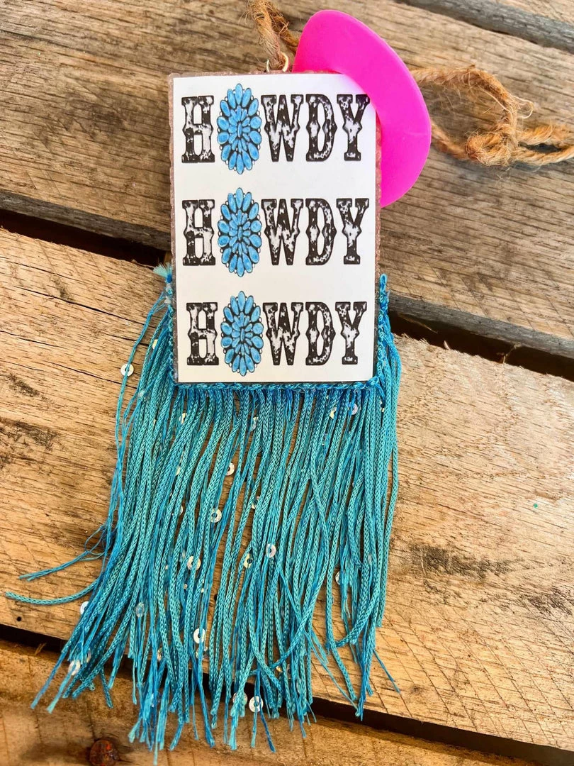 Southern Custom Designs Howdy Cowgirl Hat Freshie New Arrivals 4 Southern Custom Designs Howdy Cowgirl Hat Freshie New Arrivals