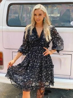 Southern Fried Chics Sale! Popping Lavender Dress - Black 15 Southern Fried Chics Sale! Popping Lavender Dress - Black