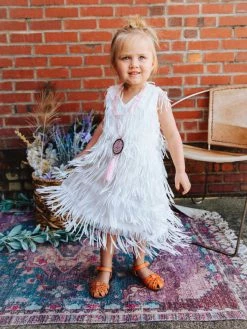 D & J Industries Promise Forever Dress - White