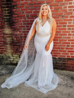 D & J Industries Pure Beauty Dress - White Bridal