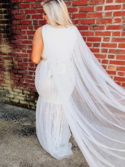 D & J Industries Pure Beauty Dress - White Bridal