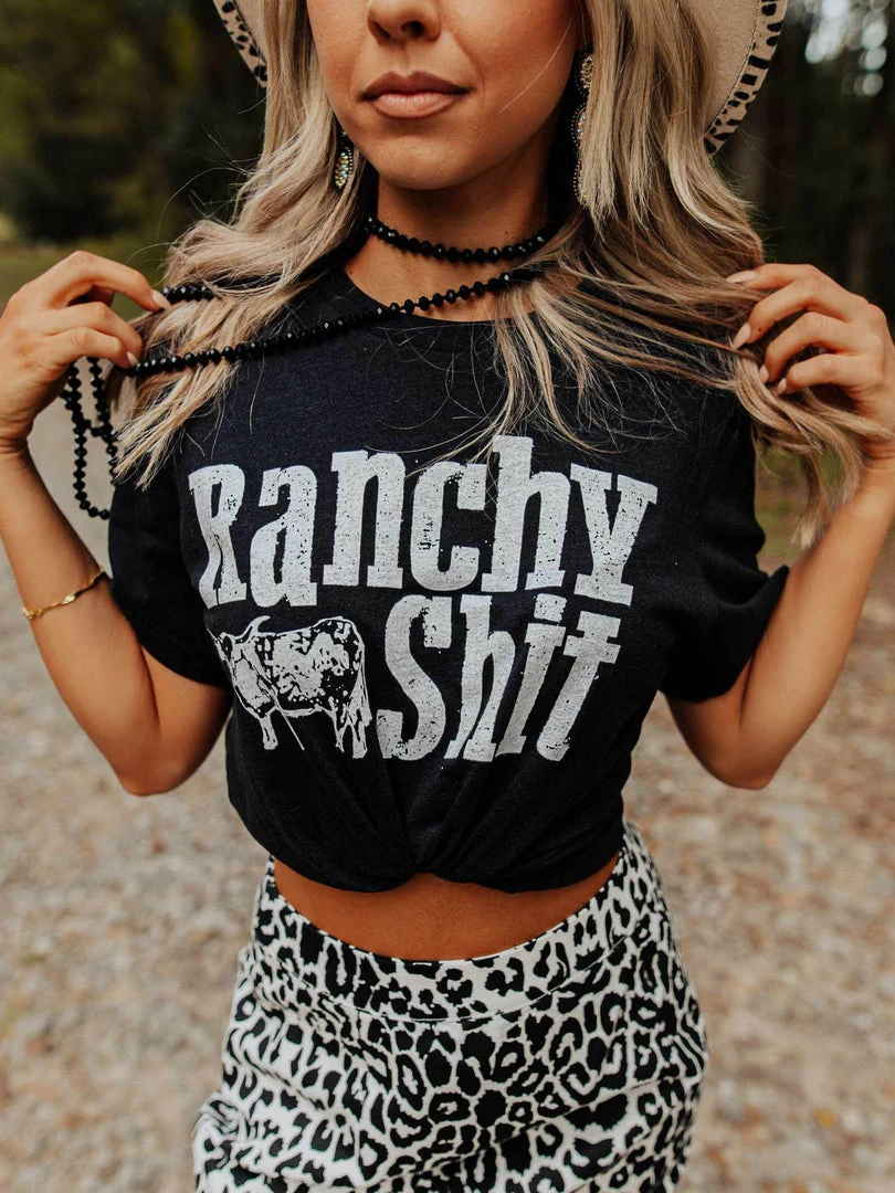 Buckin Barn Tees Ranchy Shit Tee 4 Buckin Barn Tees Ranchy Shit Tee