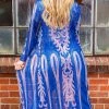 Dongguan Haohoo Clothing CO., Ltd Pre-Orders PREORDER The Royal Sequin Duster - Royal Blue And Silver
