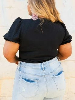 D & J Industies Co., LTD. New Arrivals Bubble Bodysuit - Black 12 D & J Industies Co., LTD. New Arrivals Bubble Bodysuit - Black