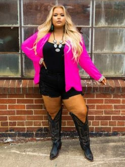 Dongguan Haohoo Clothing CO., Ltd Pink Cadillac Blazer New Arrivals