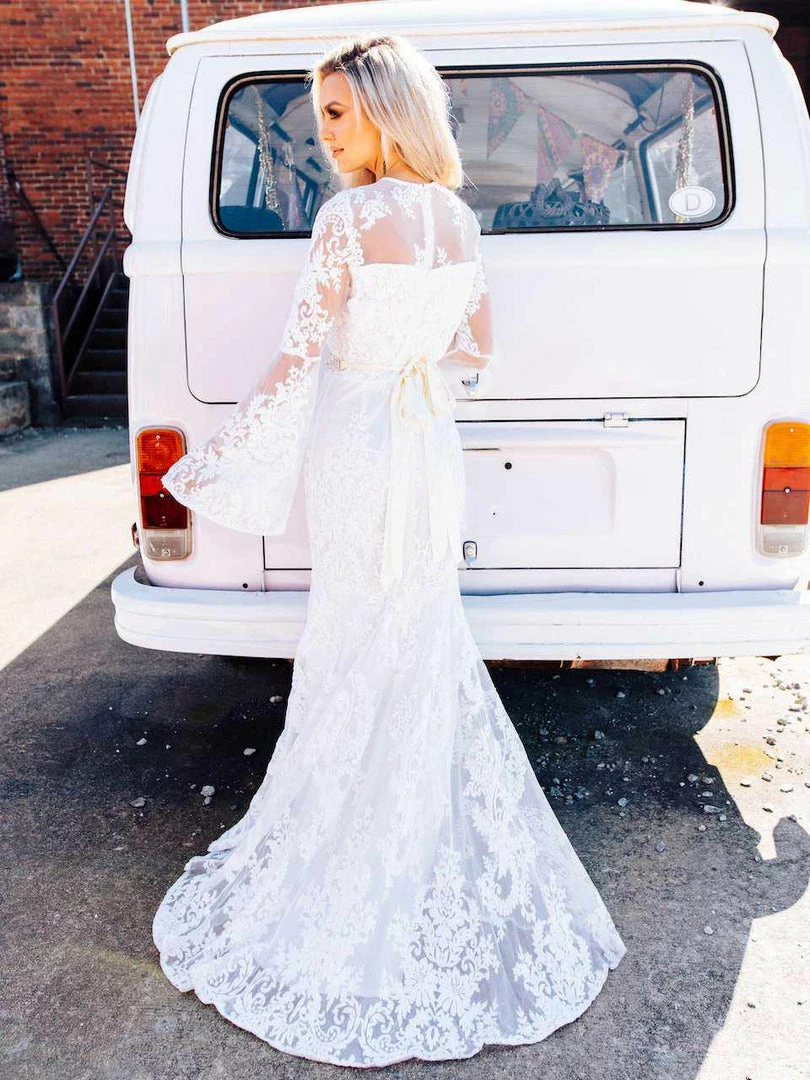 D & J Industries Special Moments Dress - White Bridal 6 D & J Industries Special Moments Dress - White Bridal