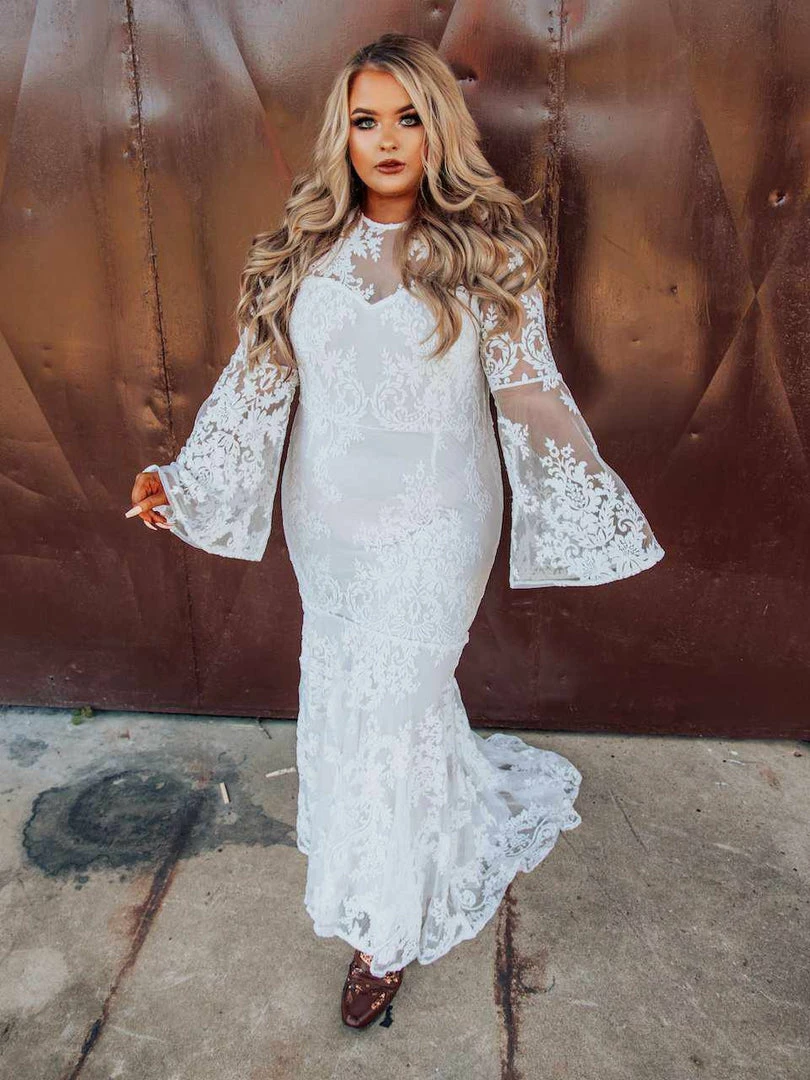 D & J Industries Special Moments Dress - White Bridal 10 D & J Industries Special Moments Dress - White Bridal