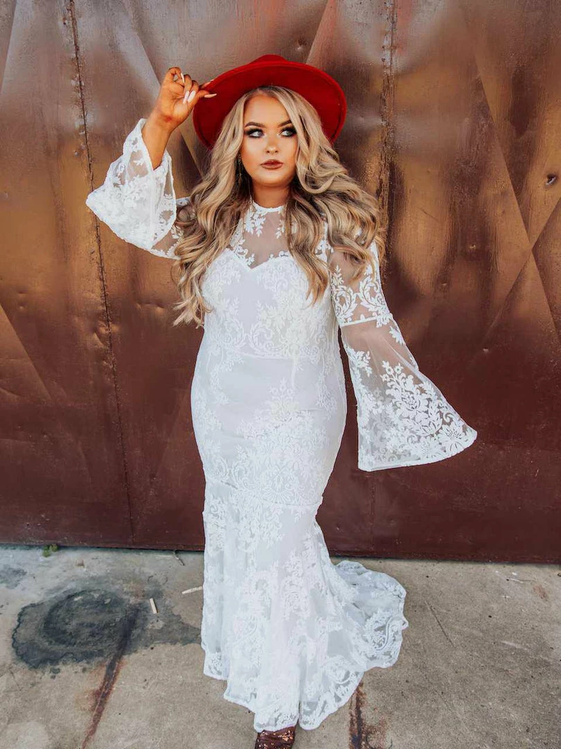 D & J Industries Special Moments Dress - White Bridal 5 D & J Industries Special Moments Dress - White Bridal