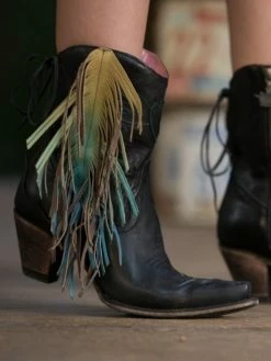 Lane Boots Spirit Animal Ankle Junk Gypsy Boot By Lane - Black