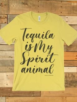 GTN Tequila Is My Spirit Animal Tee Clothing