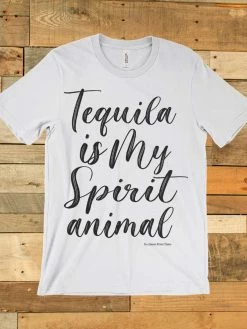 GTN Tequila Is My Spirit Animal Tee Clothing