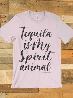 GTN Tequila Is My Spirit Animal Tee Clothing