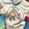 Miss Mud Pie The Fringed Cowgirl Tee Tees 2 Miss Mud Pie The Fringed Cowgirl Tee Tees